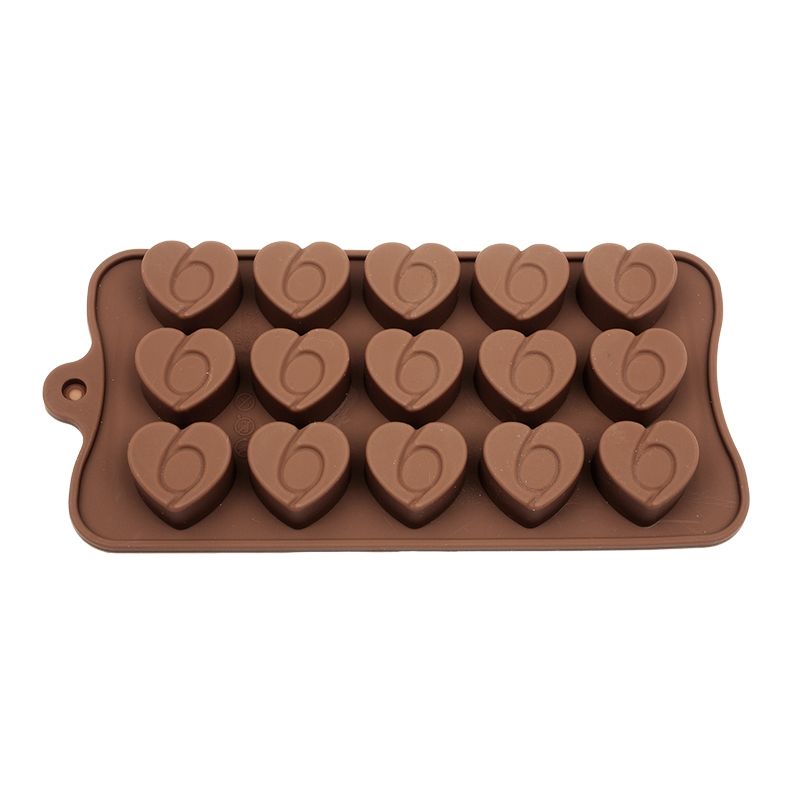 Kalp Silikon Çikolata Kalıbı