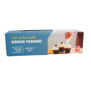  KREMA TORBASI MAVİ 72 Lİ 51 CM