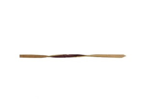  Kırmızı Kıvrık Bambu Kürdan 12cm