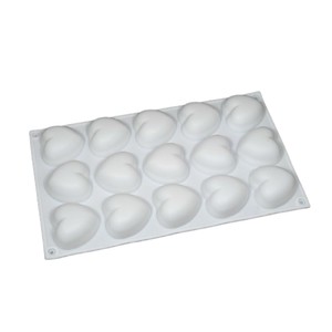  Mini Porsiyon Kalp Silikon