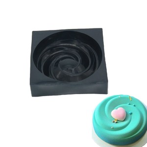  Yuvarlak Spiral Silikon Kalıp