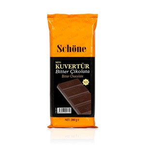 Schöne Bitter Çikolata Mini Kuvertür 200 gr
