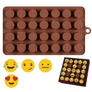 Silikon Çikolata Kalıbı Emoji