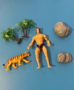 Tarzan Set - Pasta Üstü Oyuncak