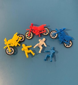 Motokros Set - Pasta üstü Oyuncak
