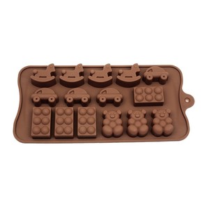 Lego Oyuncak Silikon Çikolata Kalıbı