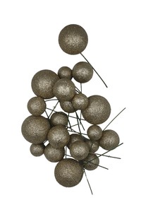 PASTA ÜSTÜ TOP SÜS SİMLİ BRONZ